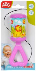 Simba Chrastítko dětské Kling - Klang 3 barvy na kartě baby