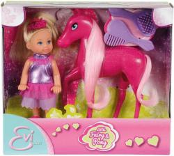 Simba Evička panenka víla 12cm česací set s poníkem a doplňky
