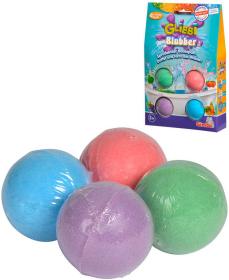 Simba Glibbi Blubber šumivé bomby barevné set 4ks do vody do koupele