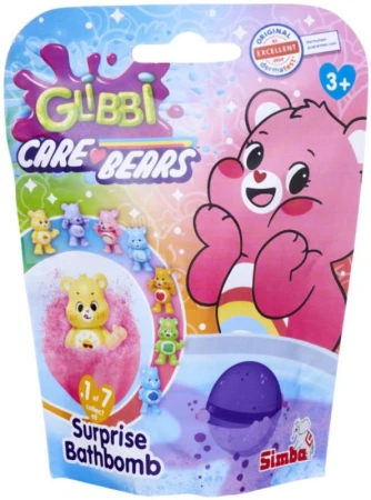 Simba Glibbi Care Bears šumivá bomba voňajúca do kúpeľa s prekvapením Simba Glibbi Care Bears šumivá bomba voňajúca do kúpeľa s prekvapením