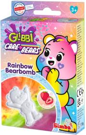 Simba Glibbi Care Bears šumivá duhová bomba vonící do koupele
