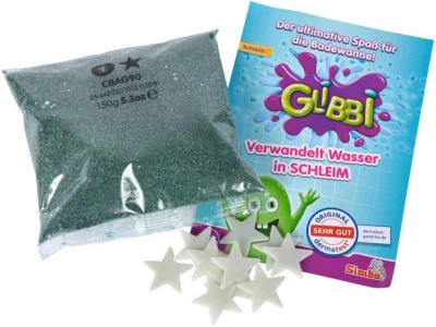 Simba Glibbi Galaxy Slime sliz zábavný do vany s hvězdičkami svítící ve tmě