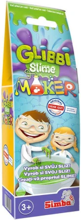 Simba Glibbi Slime Maker prášek 50g na výrobu slizu do vany 3 barvy v sáčku