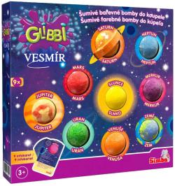 Simba Glibbi Vesmír vodní bomby šumivé planety set 9ks do koupele do vody