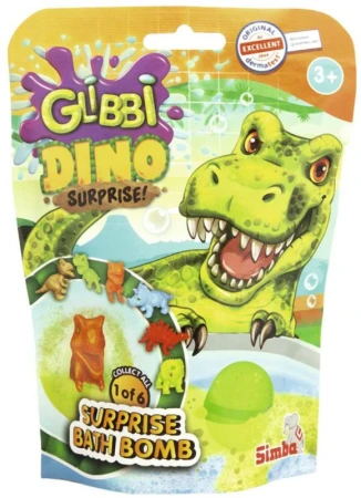 Simba Glibbi vodná bomba šumivá s dinosaurom s prekvapením do vane Simba Glibbi vodná bomba šumivá s dinosaurom s prekvapením do vane