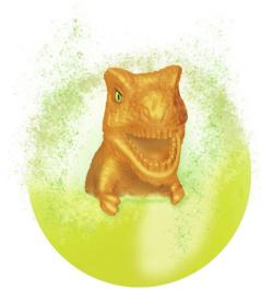 Simba Glibbi vodní bomba šumivá s dinosaurem s překvapením do vany