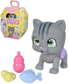 Simba Kočička Pamper Petz set zvířátko mláďátko s doplňky pije čůrá 3 překvapení Simba Kočička Pamper Petz set zvířátko mláďátko s doplňky pije čůrá 3 překvapení