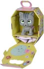 Simba Kočička Pamper Petz set zvířátko mláďátko s doplňky pije čůrá 3 překvapení