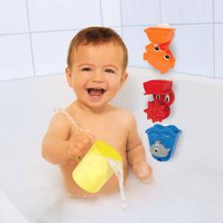 Simba Koupací baby sada do vany 3 zvířátka s přísavkou s hrníčkem do vody