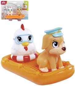 Simba Loďka záchranný člun + 2 zvířátka námořníci na koupání do vody Simba Loďka záchranný člun + 2 zvířátka námořníci na koupání do vody