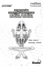Simba Mini laboratoř Pitva, 3 druhy žába, mlok, netopýr