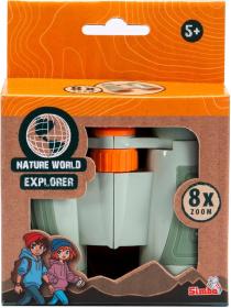 Simba Objevuj Dalekohled 11cm zvětšení 8X plast v krabičce