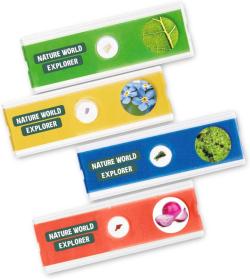 Simba Objevuj Mikroskop kapesní 11cm 60-180X s doplňky na baterie Světlo