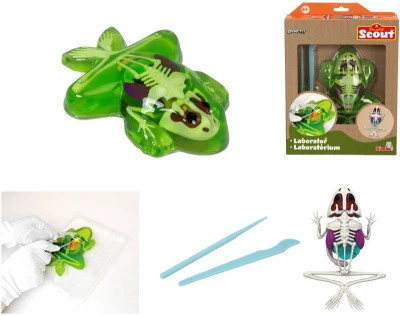 Simba Objevuj Mini laboratoř Pitva zvířátka set se slizem a nástroji 3 druhy