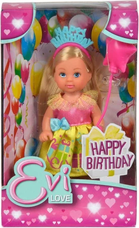 Simba Panenka Evička 12cm narozeninový set Happy Birthday Evi Love 2 druhy
