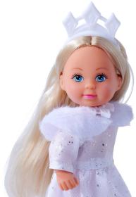 Simba Panenka Evička Dream Princess zimní princezna bílé třpytivé šaty