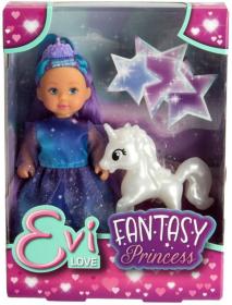 Simba Panenka Evička fantasy zimní princezna set s jednorožcem