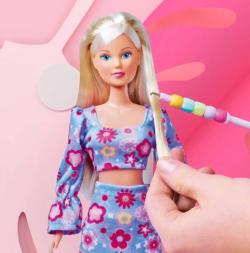Simba Panenka Steffi Hair Beads vlasové studio set se zaplétačem korálků