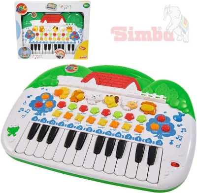 Simba Pianko dětské se zvířátky s funkcemi na baterie plast Zvuk Simba Pianko dětské se zvířátky s funkcemi na baterie plast Zvuk