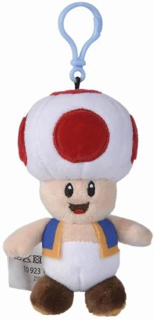 Simba PLYŠ Baby klíčenka Super Mario přívěsek na klíče 5 druhů