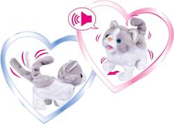 Simba PLYŠ Chi Chi Love Kočička s funkcemi chodí mňouká na baterie Zvuk