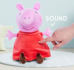 Simba PLYŠ Prasátko Peppa Pig na baterie Zvuk (plyšová hračka)