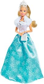 Simba Šaty pro panenku Steffi Love Ice Princess set s doplňky