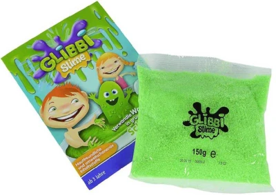 Simba Sliz do vany zábavný zelený v prášku 150g Glibbi