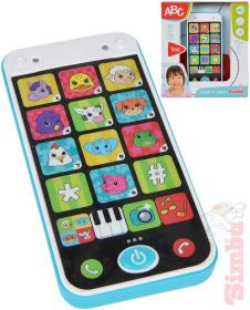 Simba Telefon baby chytrý můj první smartphone na baterie Světlo Zvuk Simba Telefon baby chytrý můj první smartphone na baterie Světlo Zvuk