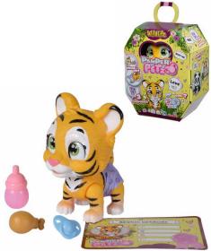 Simba Tygřík Pamper Petz set zvířátko mláďátko s doplňky pije čůrá 3 překvapení Simba Tygřík Pamper Petz set zvířátko mláďátko s doplňky pije čůrá 3 překvapení