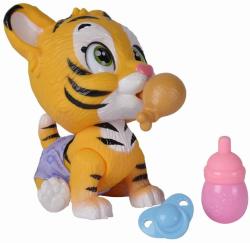 Simba Tygřík Pamper Petz set zvířátko mláďátko s doplňky pije čůrá 3 překvapení