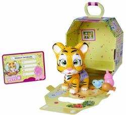 Simba Tygřík Pamper Petz set zvířátko mláďátko s doplňky pije čůrá 3 překvapení
