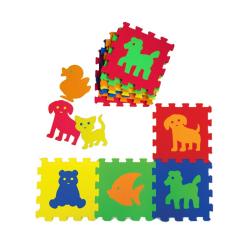 Siva Pěnové puzzle pro děti - zvířata