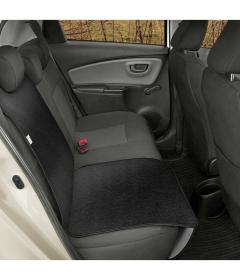SIXTOL Ochranná podložka pod autosedačku pro přepravu dětí JUNIOR Artificial Leather černá