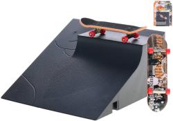 Skateboard prstový fingerboard kovový herní set s rampou Skateboard prstový fingerboard kovový herní set s rampou