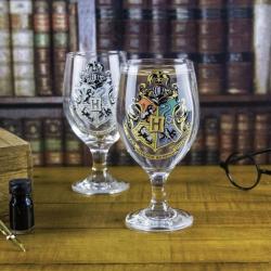 Sklenice kouzelná Harry Potter 420ml měnící se znak Bradavic
