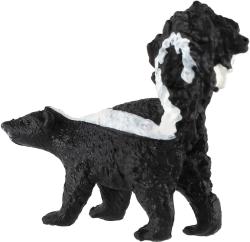 Skunk pruhovaný 5cm zvířátko plastová figurka Zooted v sáčku