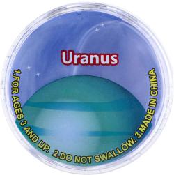 Sliz planety sluneční soustava 7cm zábavná hmota různé druhy