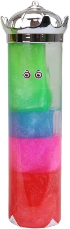 Sliz zábavný barevný Král 21cm různé barvy v tubě