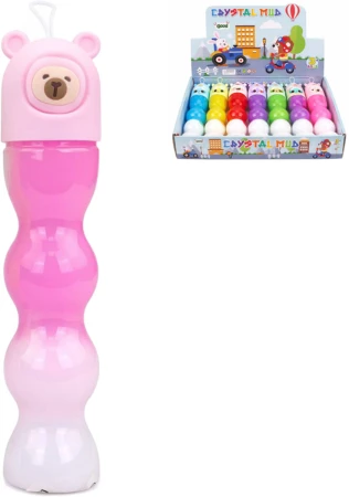 Sliz zábavný dvojbarevný Kapybara 24cm v tubě 7 barev