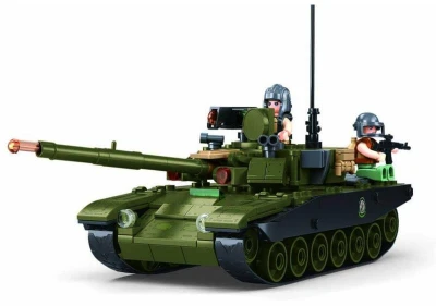 Sluban ARMY Bitevní tank IFR T90AS 326 dílků + 3 figurky (stavebnice)