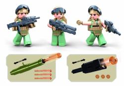 Sluban ARMY Bitevní tank M1 322 dílků + 2 figurky (stavebnice)