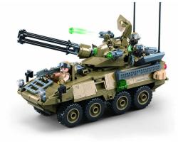 Sluban ARMY Transporter OEF Stryker ADS 320 dílků + 3 figurky (stavebnice)