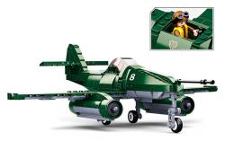 SLUBAN ARMY WWII Stíhací letoun ME 262 338 dílků + 1 figurka (stavebnice)