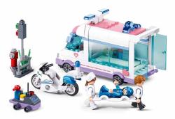 Sluban Metropolis Auto záchranná služba 251dílků + 3 figurky (stavebnice)