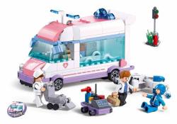 Sluban Metropolis Auto záchranná služba 251dílků + 3 figurky (stavebnice)