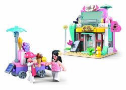 Sluban Metropolis Kavárna 241 dílků + 3 figurky (stavebnice)