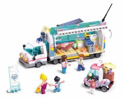 Sluban Metropolis Mobilní ošetřovací vůz 477dílků + 5 figurek (stavebnice)