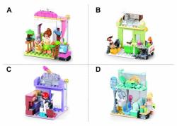 Sluban Metropolis Obchod s nápoji 108 dílků + figurka (stavebnice)