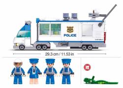 Sluban Metropolis Zásahová jednotka Policie 510 dílků + 4 figurky (stavebnice)